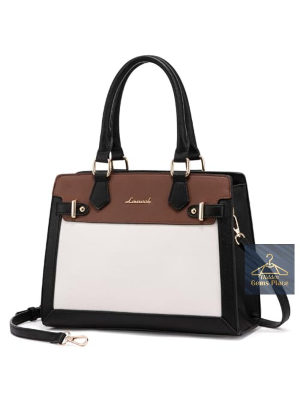 PU Leather Satchel Tote Shoulder Bag Top Handle Crossbody